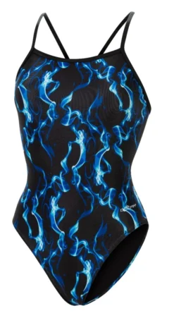 Dolfin Women's Print V-Back One Piece