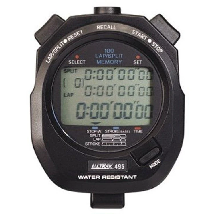 Ultrak 495-100 Lap Memory Stopwatch