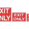 Exit Only Sign