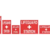 Lifeguard Station Sign
