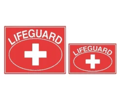 Lifeguard Oval Sign