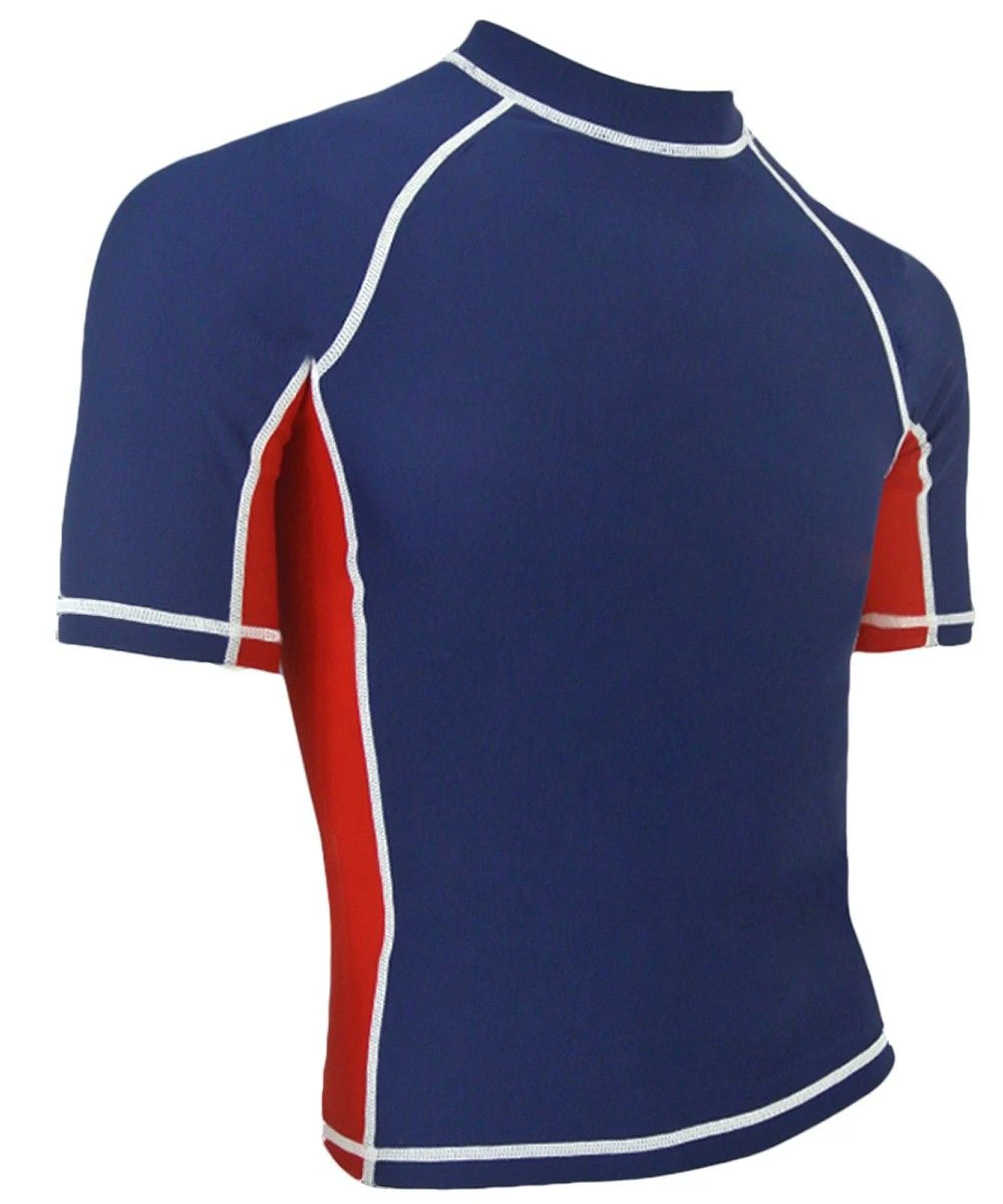 RISE Solid Short Sleeve Splice Rashguard - Image 2