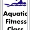 Aquatic Fitness Class Sign