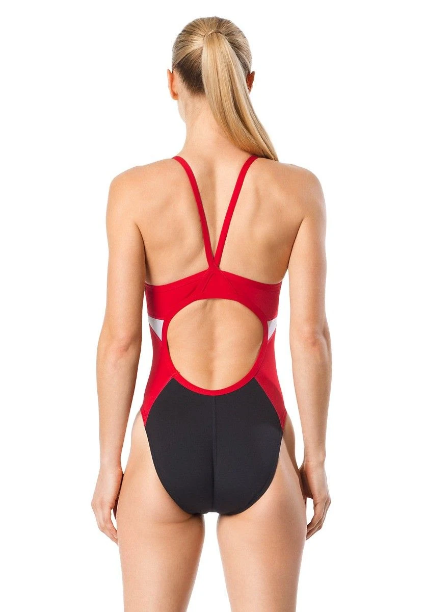 Speedo Spark Splice Flyback Swimsuit - Image 9