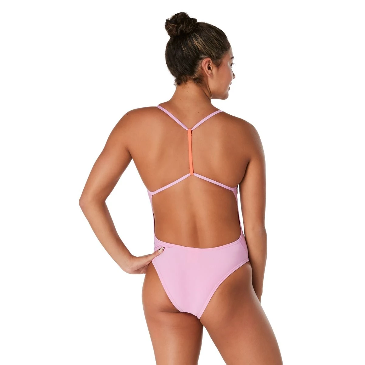 Speedo Solid T-Back One Piece - Image 2