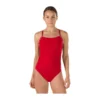 Speedo Solid Endurance + Thin Strap Swimsuit
