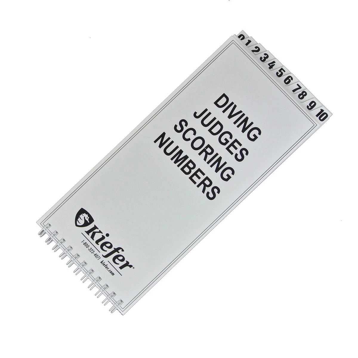 Kiefer Diving Judges Score Card - Image 2