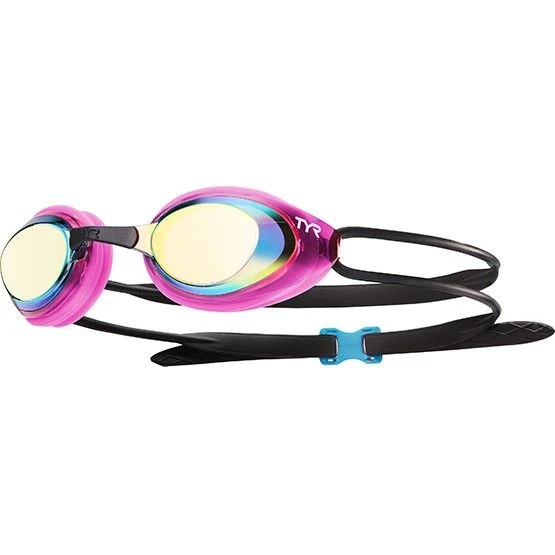 TYR Black Hawk Racing Femme Mirrored Goggle - Image 4