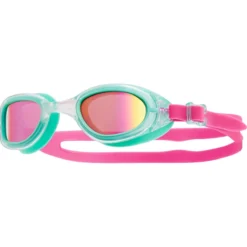 TYR Women's Special OPS 2.0 Polarized Goggles-Pink/Mint