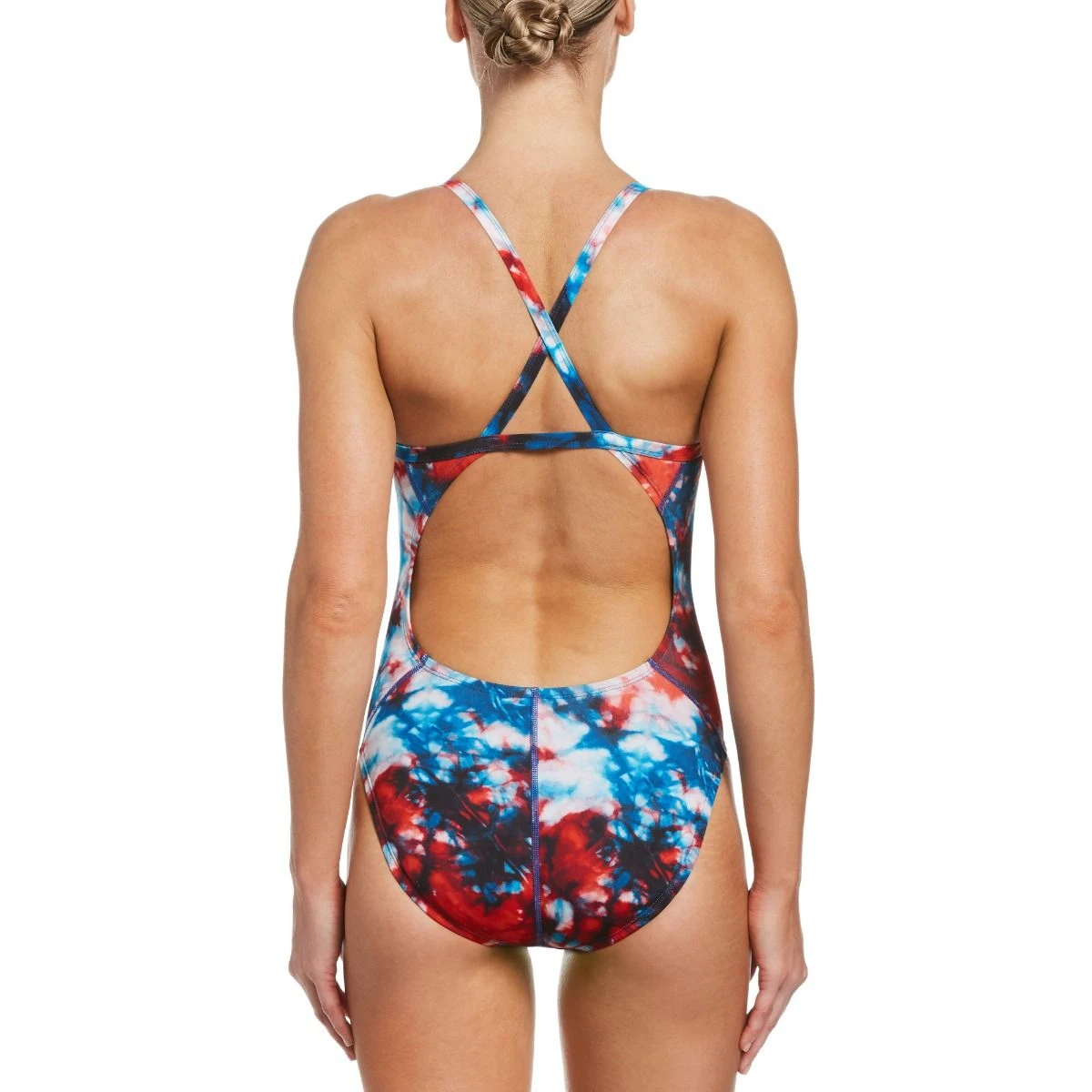 Nike Hydrastrong Tie Dye Crossback One Piece - Image 8